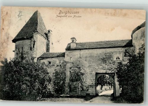 84489 W8263 Burghausen , Salzach 1907 - Zeugwärterturm