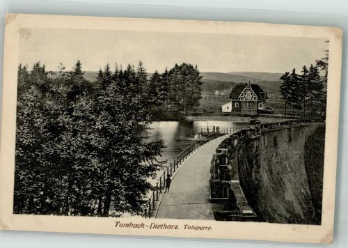 99897 O5809 Tambach-Dietharz , Thüringer Wald - Talsperre Fotograf Karl Pfister
