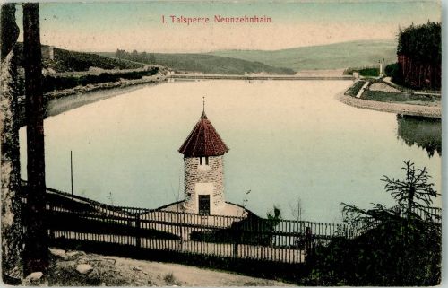 09514 O9341 Neunzehnhain 1916 - Talsperre Neunzehnhain