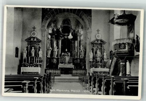 97705 W8736 Premich Foto AK Inneres der St. Laurentius Kirche