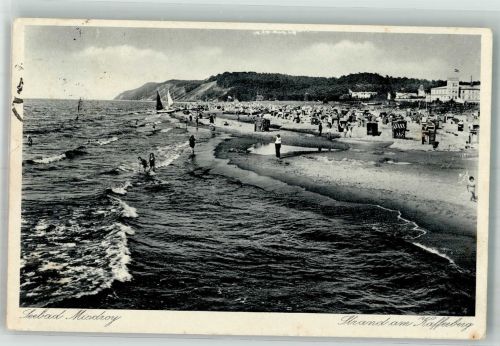 Misdroy Miedzyzdroje Gebrauchsspuren Strand Kaffeeberg