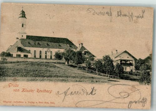 83679 W8179 Sachsenkam 1900 Gebrauchsspuren Kloster Reutberg