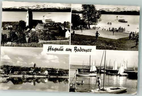 88709 W7759 Hagnau am Bodensee Foto AK