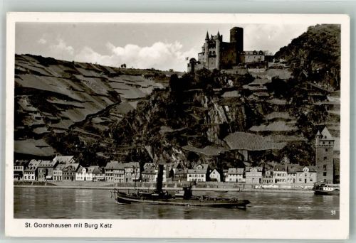 56346 W5422 St. Goarshausen - Burg Katz