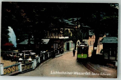 01855 O8361 Lichtenhain b Sebnitz - Wasserfall Straßenbahn