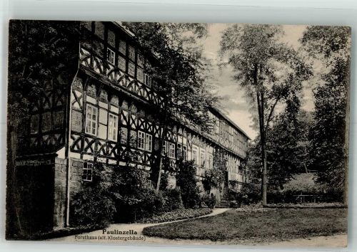 07422 O6821 Paulinzella - Forsthaus ehemaliges Klostergebäude