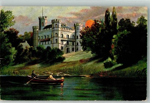82335 W8137 Berg , Starnberger See 1917 - Schloss Berg