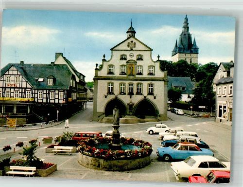 59929 W5790 Brilon - Marktplatz Rathaus