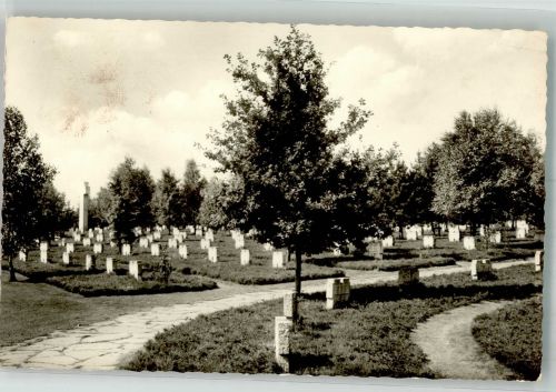 52393 W5165 Hürtgen Foto AK Ehrenfriedhof