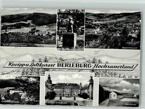 57319 W5920 Bad Berleburg - Kurklinik Krankenhaus Oberschule