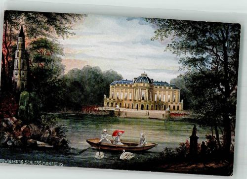 71634 W7140 Ludwigsburg , Württ - Schloss Monrepos