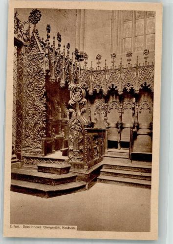 99084 O5000 Erfurt - Dom Chorgestühl