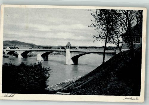 84533 W8261 Marktl , Inn - Innbrücke