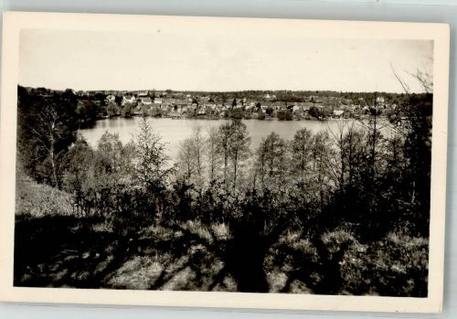 16818 O1950 Flecken Zechlin Foto AK Grosser See