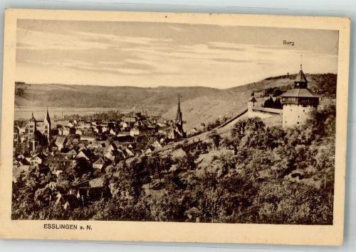 73728 W7300 Esslingen am Neckar 1915 - Burg
