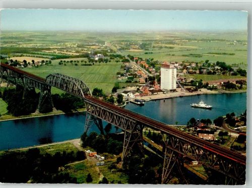 25712 W2224 Hochdonn - Hochbrücke Nord-Ostsee-Kanal Fähre