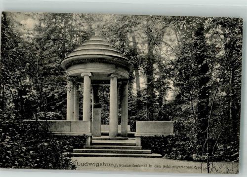 71634 W7140 Ludwigsburg , Württ 1912 - Straussdenkmal