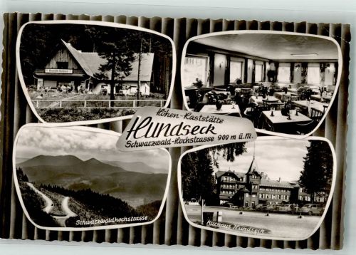 77815 W7580 Hundseck , Baden Foto AK Gasthaus