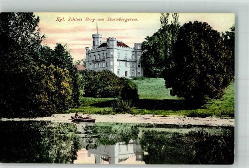 82335 W8137 Berg , Starnberger See 1911 - Schloss