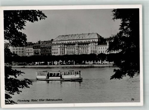 20095 W2000 Hamburg - Hotel vier Jahreszeiten Fahrgastschiff