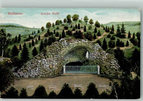95652 W8595 Waldsassen - Lourdes Grotte