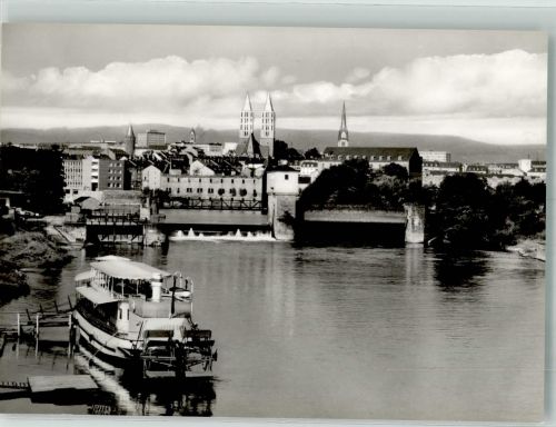34117 W3500 Kassel , Hess - Blick v.d. Hafenbrücke