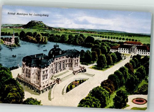 71634 W7140 Ludwigsburg , Württ - Schloss Monrepos
