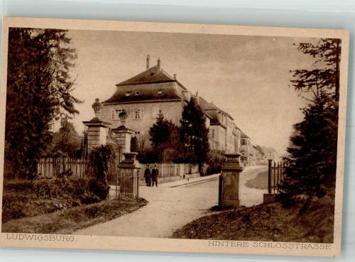 71634 W7140 Ludwigsburg , Württ - Hintere Schloßstraße