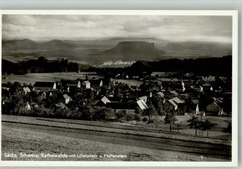 01848 O8361 Rathewalde - Mit Lielienstein u. Pfaffenstein