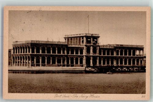 Port Said 1943 Gebrauchsspuren The Navy House