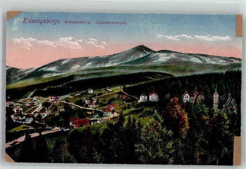 Brückenberg Karpacz Gorny Gebrauchsspuren Riesengebirge