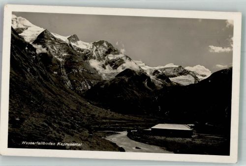 5710 Kaprun 1932 Foto AK Kaprunertal Wasserfallboden