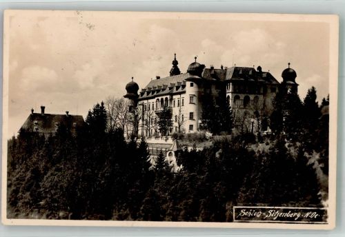 3454 Sitzenberg 1932 Foto AK Schloss