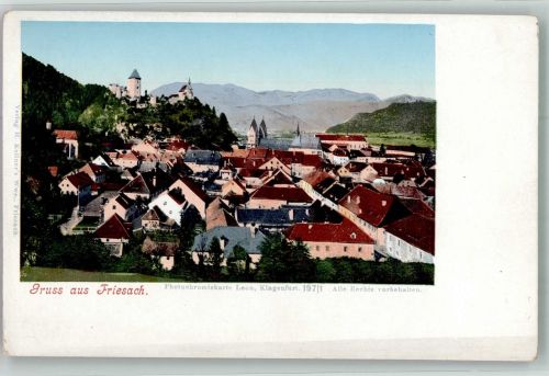 9360 Friesach Foto AK Photochromiekarte