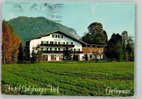 5084 Großgmain 1978 Foto AK Hotel Salzburger Hof