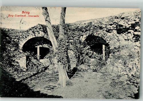 14806 O1820 Belzig 1916 - Burg Eisenhardt Innenseite