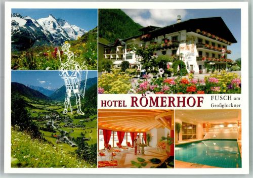 5672 Zeller-Fusch Foto AK Hotel Römerhof