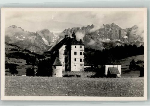 6370 Kitzbühel Foto AK Schloss Münichau