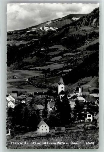 8832 Oberwölz Stadt Foto AK