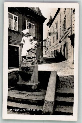 3500 Krems an der Donau 1953 Foto AK Denkmal