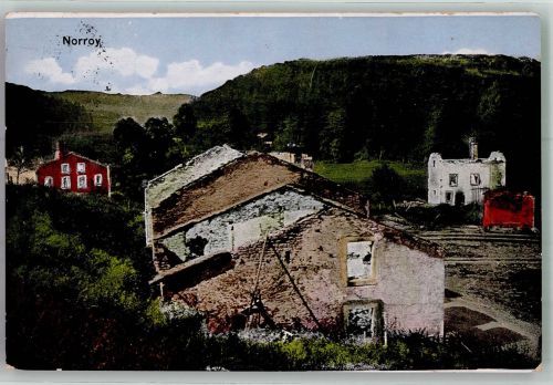 88800 Norroy 1916 Gebrauchsspuren Feldpost WK I Ers.Div.