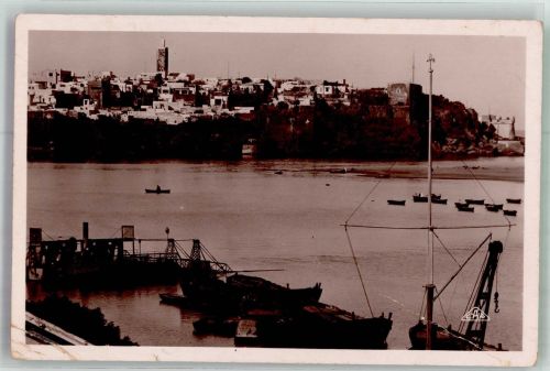Rabat 1932 Gebrauchsspuren Hafen