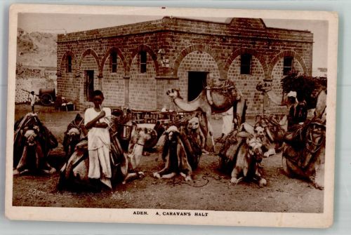 Aden Gebrauchsspuren Tracht Kamelmarkt
