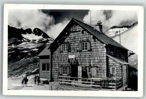 Reißeckhütte Foto AK Hüttenstempel