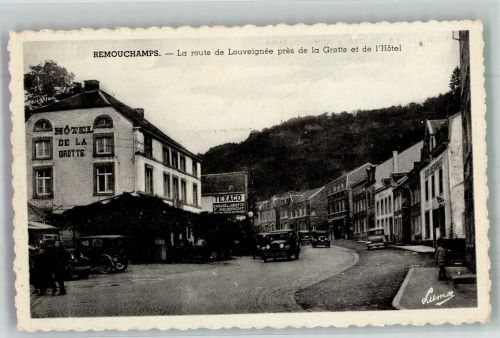 Remouchamps Liege Foto AK Auto Hotel de la Grotte
