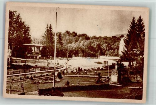Bukarest Bucuresti 1958 Gebrauchsspuren Park