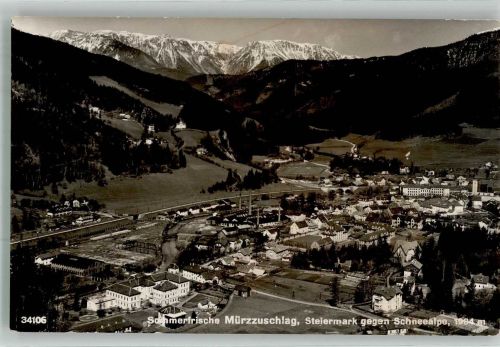8680 Mürzzuschlag 1951 Foto AK