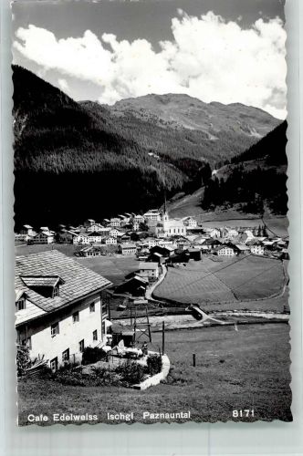 6561 Ischgl 1959 Foto AK Cafe Edelweiss