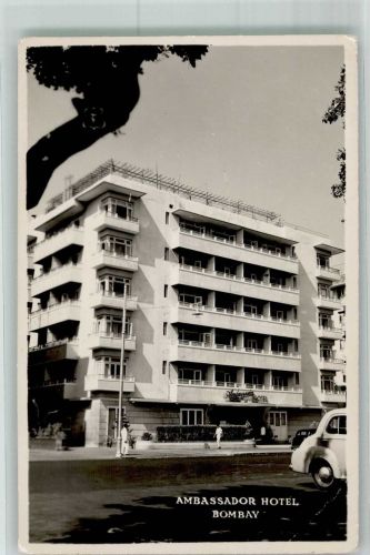 Bombay Mumbai 1961 Gebrauchsspuren Hotel Ambassador