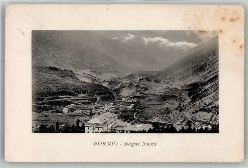 23032 Bormio 1909 Gebrauchsspuren Bagni Nuavi